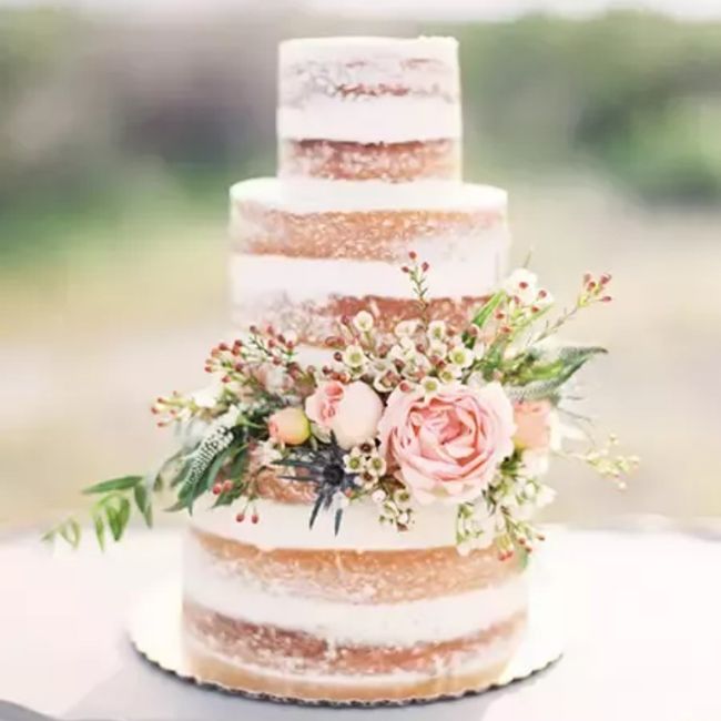 No puedo resistirme a esta tarta nupcial, ¿verdad o mentira? 😋 - 2
