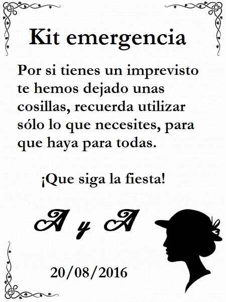 Kit para mujer