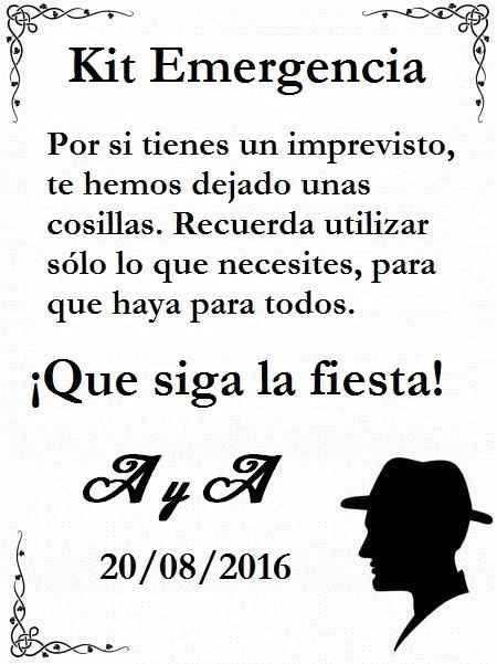 Kit para hombre