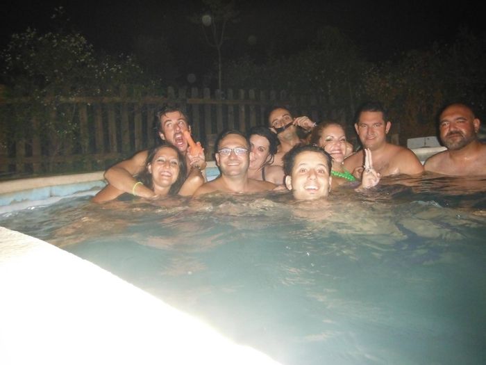 piscineo nocturno
