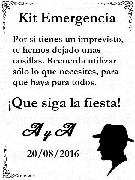 Kit para hombre