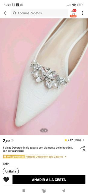 Sois la de los zapatos de 6 o 8 cm ! Ya e encargado los zapatos!! 2