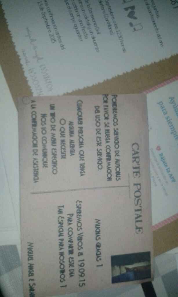 Mis invitaciones de boda ! diy - 2