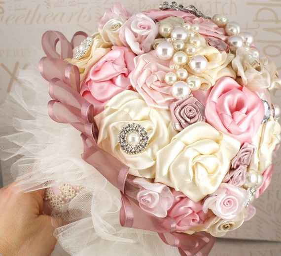 RAMO FLORES DE TELA
