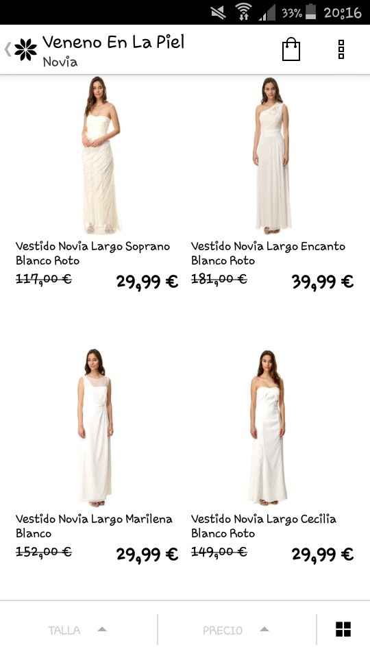 Vestidos novia en groupalia - 1