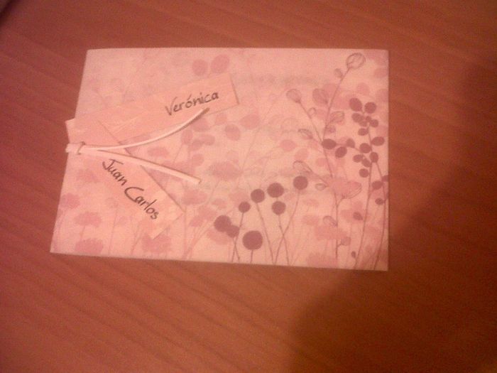 cara de la invitación