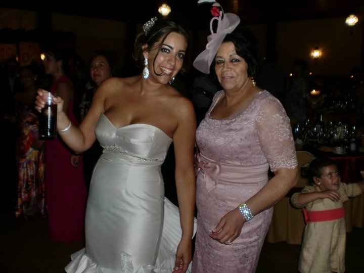 con mi madre!!!!