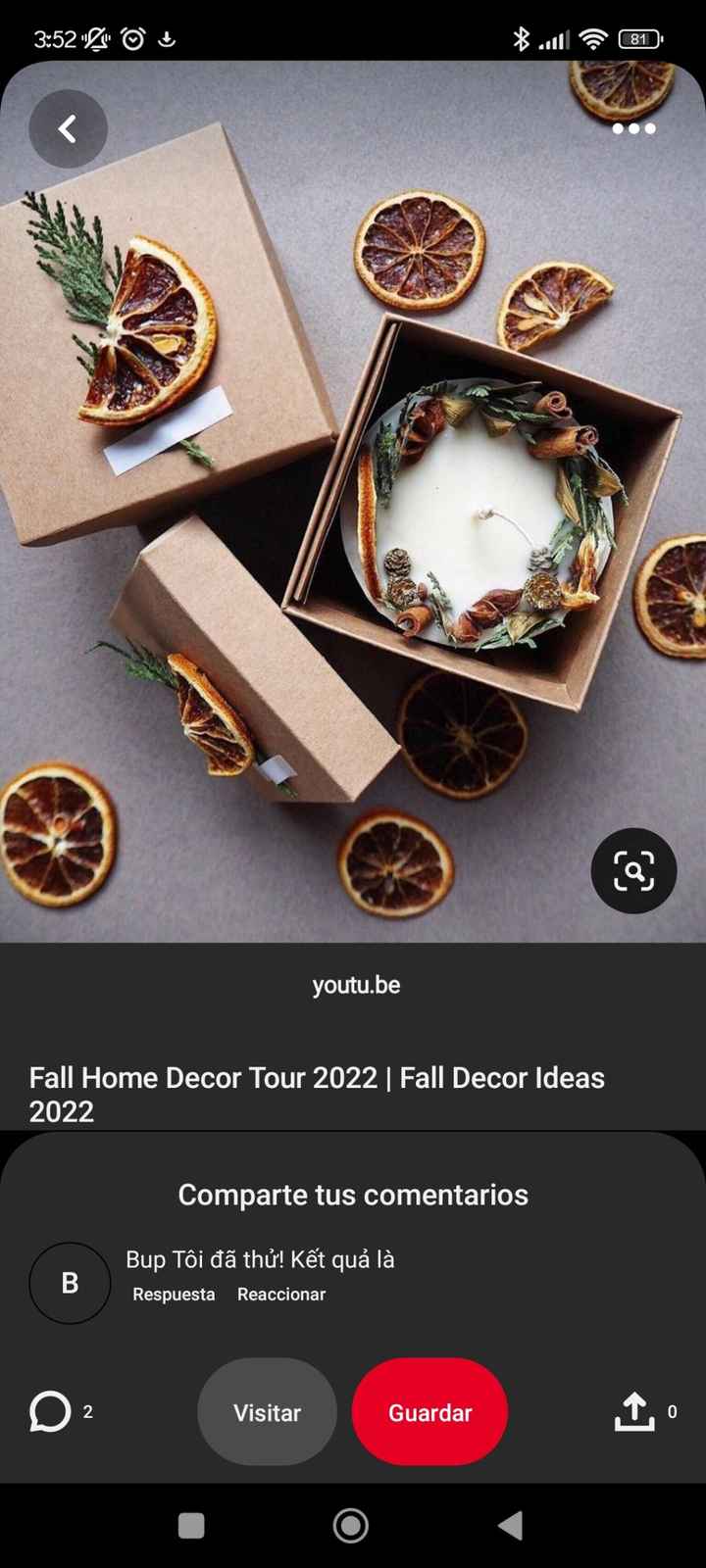 Que os parece este porta velas ? - 2
