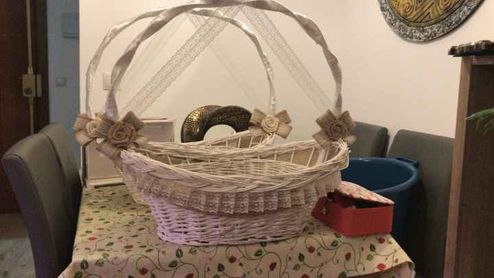Mesa regalos (cestas)