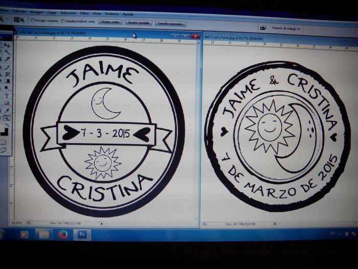 Diseño de sellos personalizados - 1