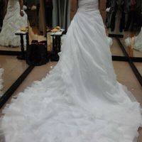 cola del vestido