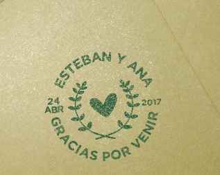 nuestro sellito de boda