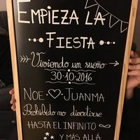 Carteles para la boda - 1