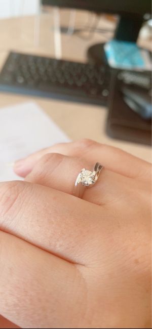 Como es vuestro anillo 💍 de pedida? 8