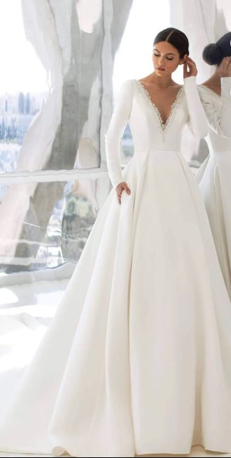 ¿Tu vestido será de manga larga? 1