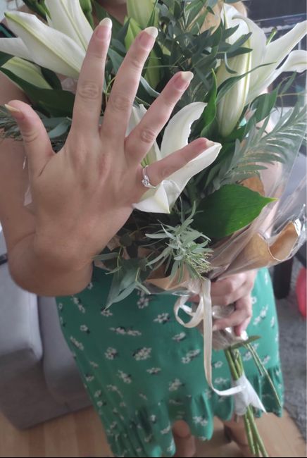 ¿Cómo supo tu pareja la talla de tu anillo? 💍 1