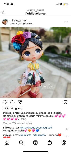 Figuras personalizadas de tarta nupcial 6