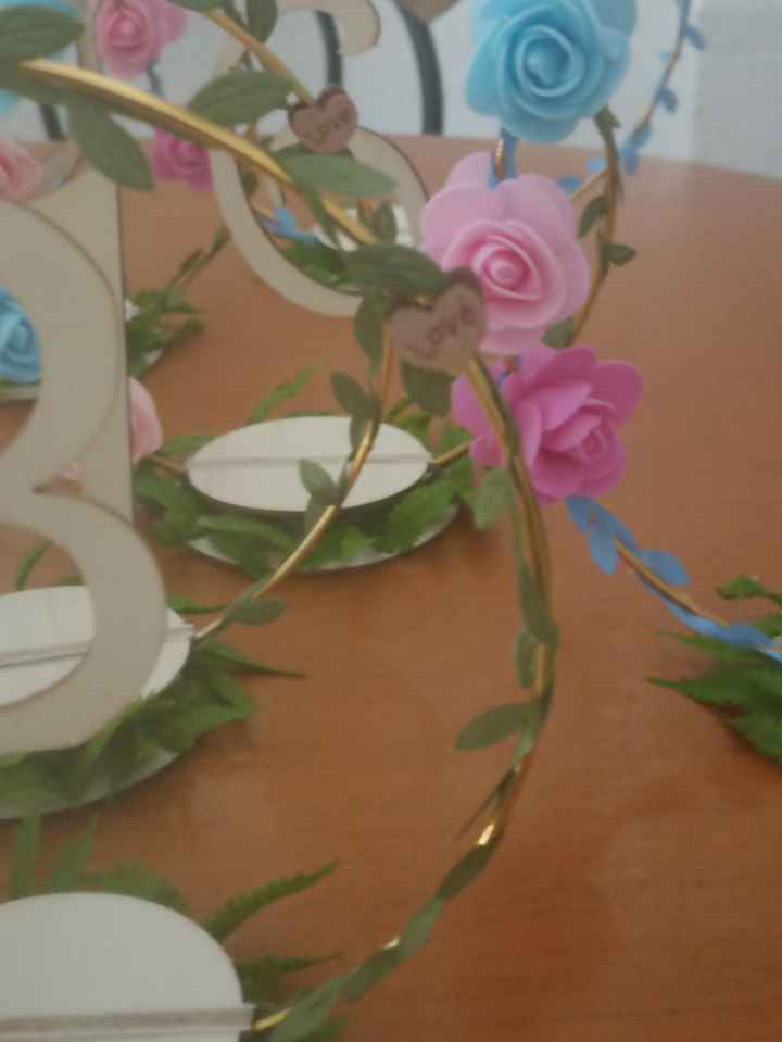 Centros de mesa caseros - 3