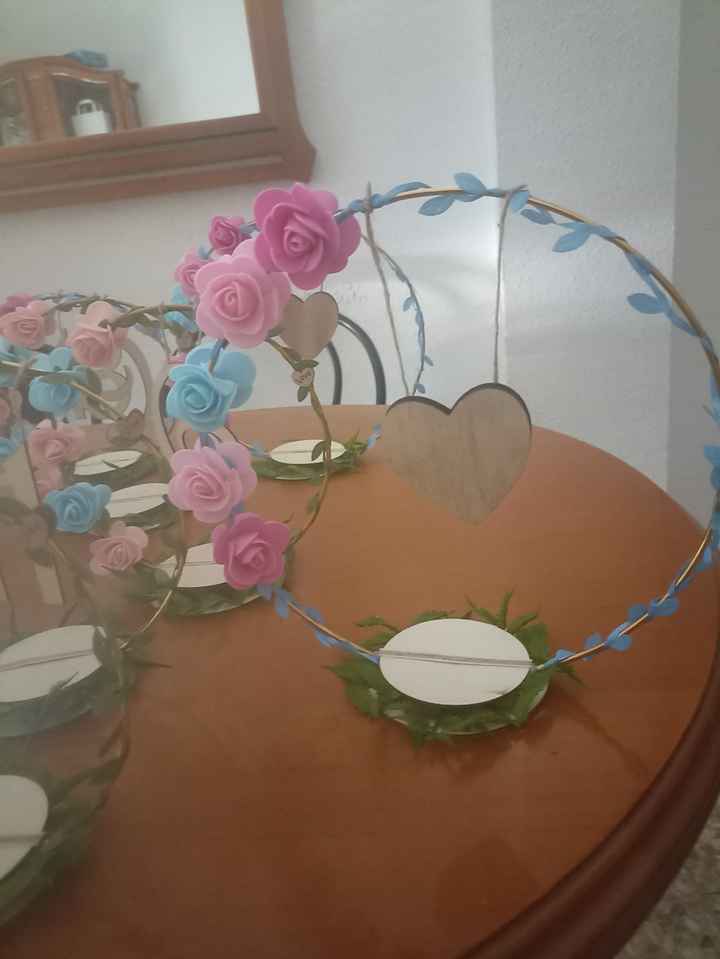 Centros de mesa caseros - 4