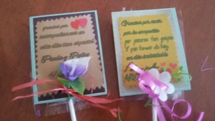 Agradecimiento a los invitados - 1