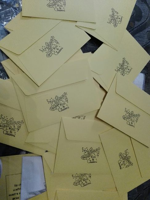 Mis invitaciones hechas a mano! - 2