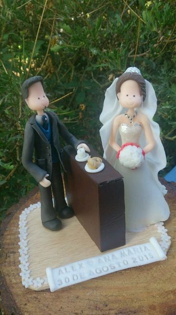 Los muñecos de la tarta de las ya casadas!! - 2