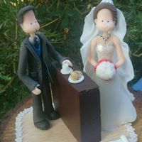 Los muñecos de la tarta de las ya casadas!! - 2
