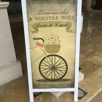 Pizarra ceremonia nupcial - 1