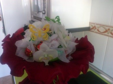ramo de bombones