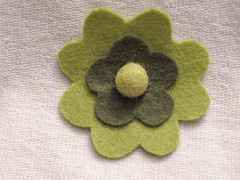 flor de fieltro