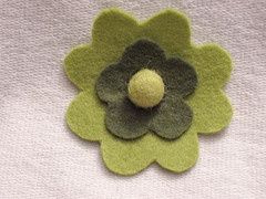 flor de fieltro