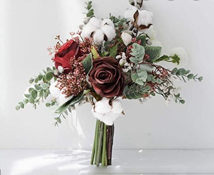 Ramo con flores de algodón: ¿Sí o No? 3