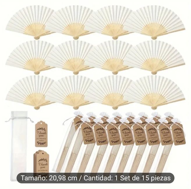 Abanicos y otros de Temu - 1