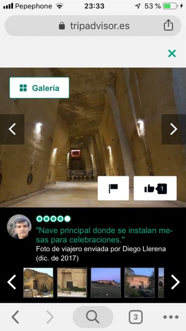 He ido hoy a visitar el precio del lugar donde queriamos casarnos y hemos sufrido una decepcion - 4
