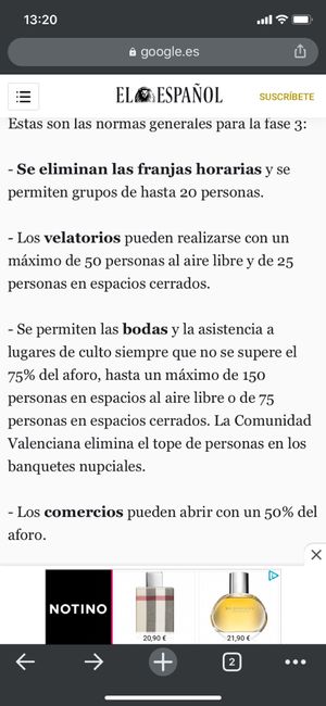 Nuevas reglas para bodas en la nueva normalidad 1