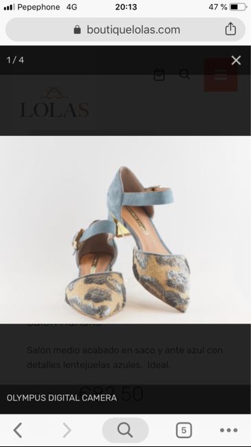 Ya tengo zapatos :) 5