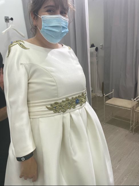Prueba del vestido de novia superada con creces 2