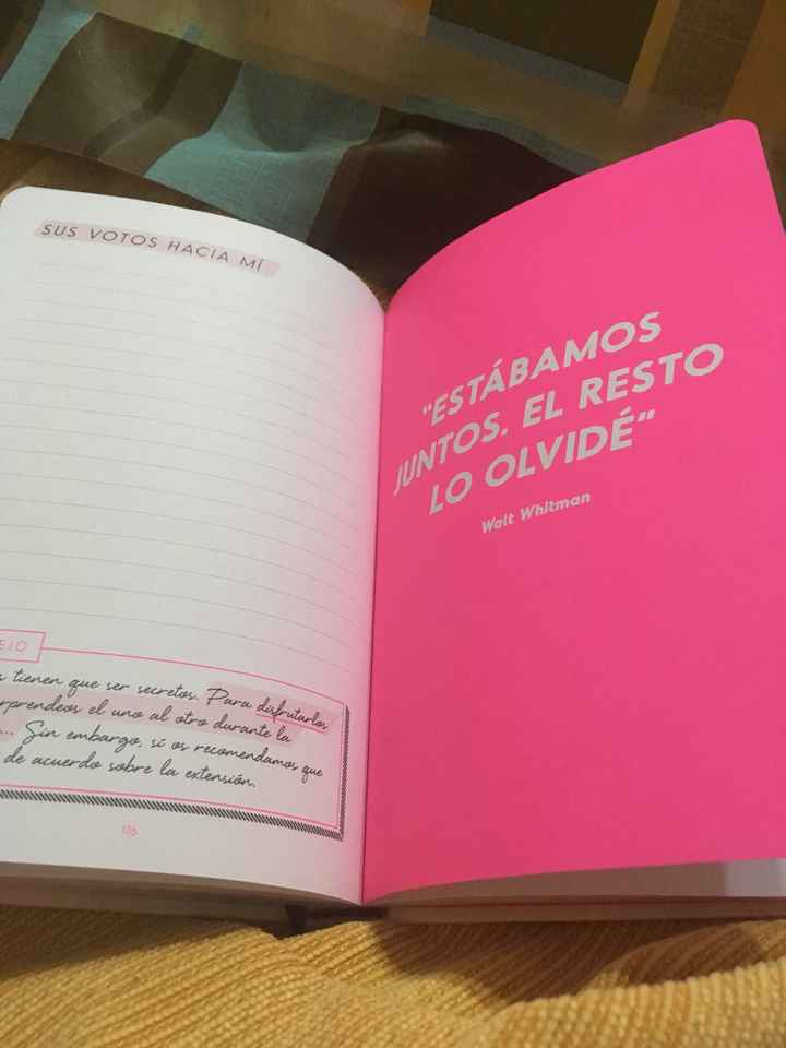 El acompañante de toda novia que se precie “la agenda de nuestra Boda” - 7