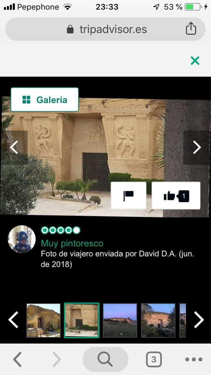 He ido hoy a visitar el precio del lugar donde queriamos casarnos y hemos sufrido una decepcion - 3