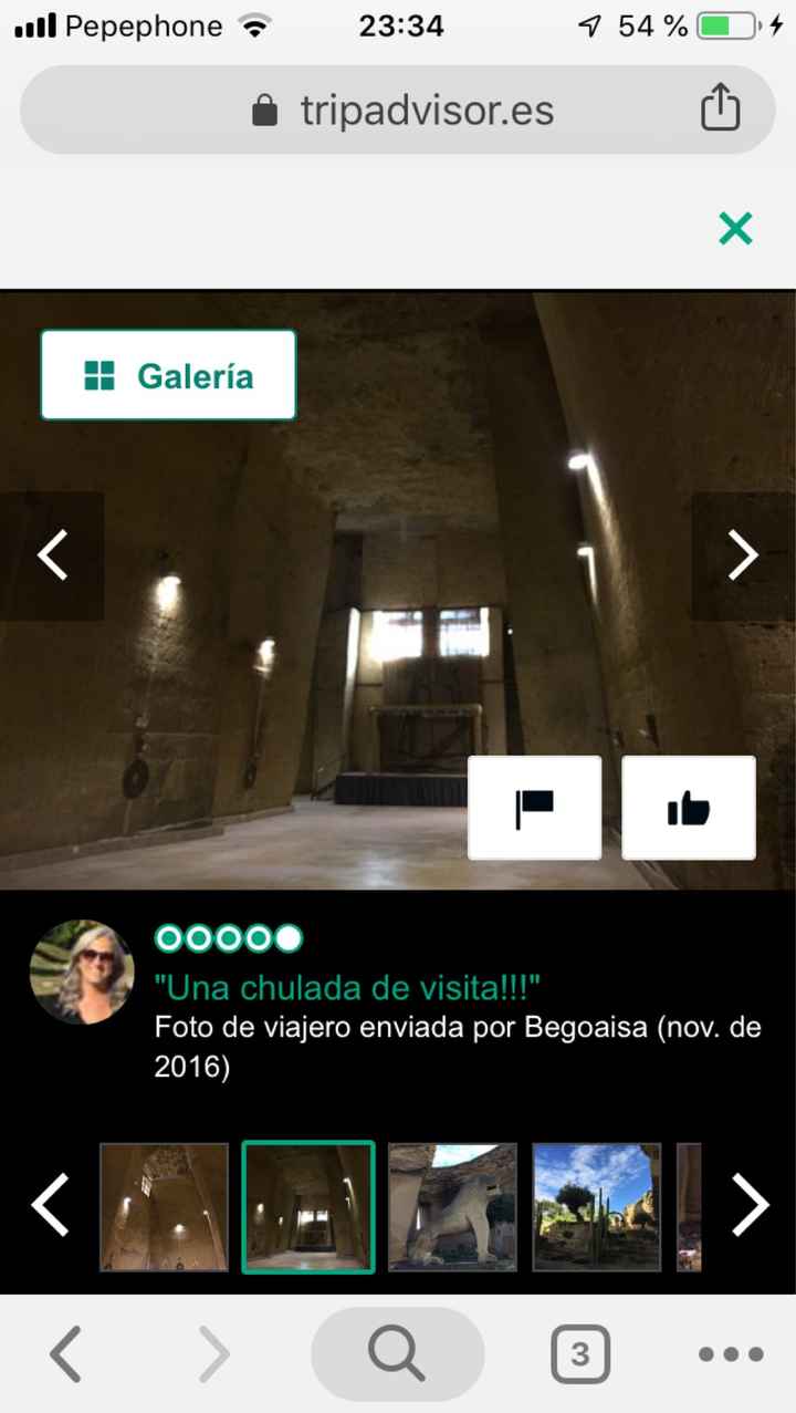 He ido hoy a visitar el precio del lugar donde queriamos casarnos y hemos sufrido una decepcion - 6