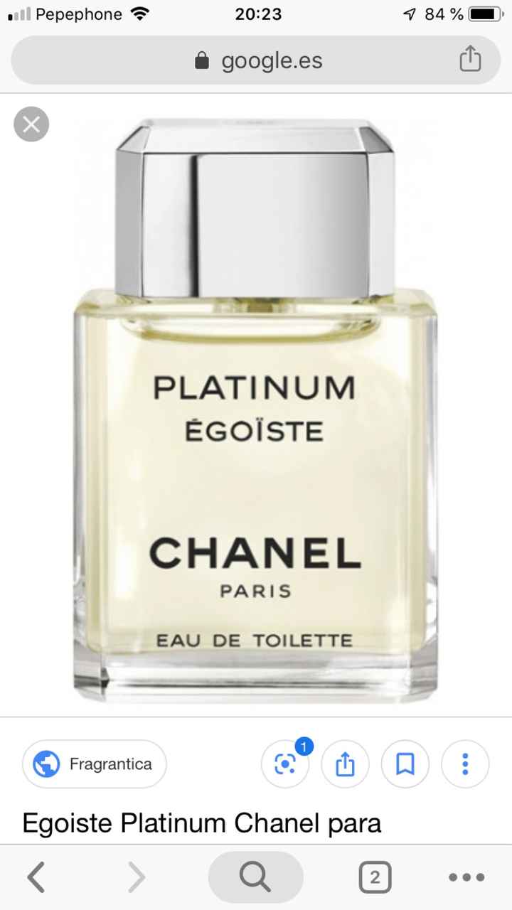 El perfume para el dia b que usara mi chico - 1