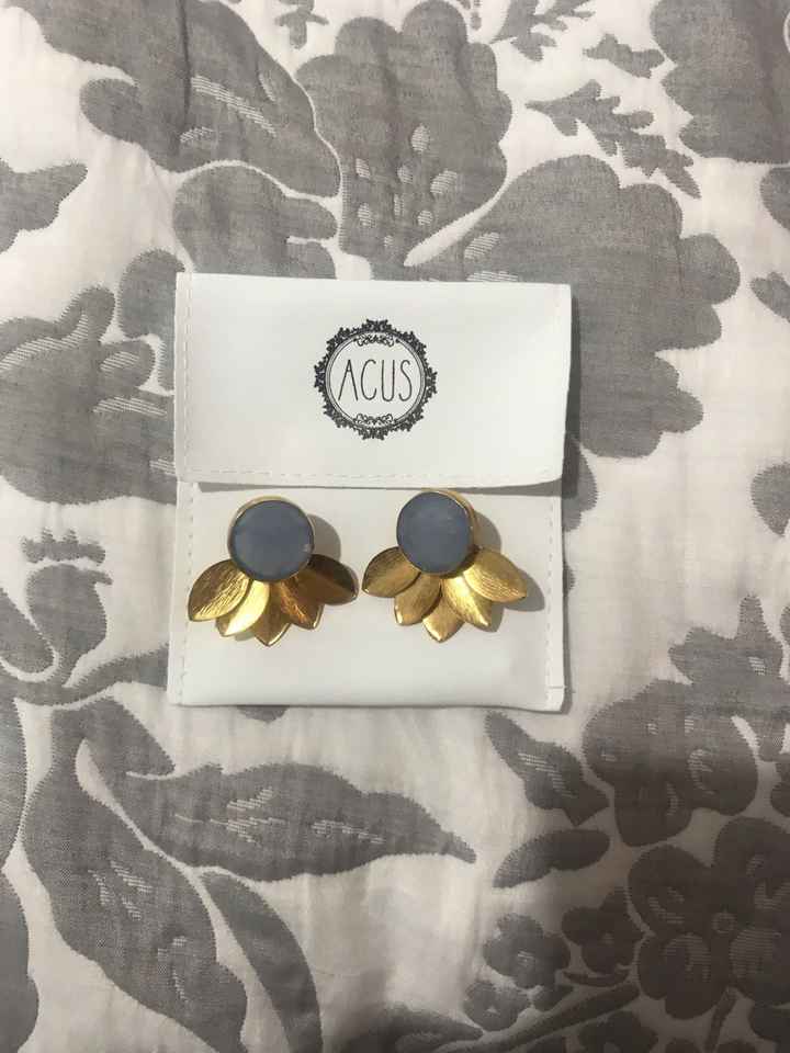 Pendientes de novia azules ¿sí o no? - 1