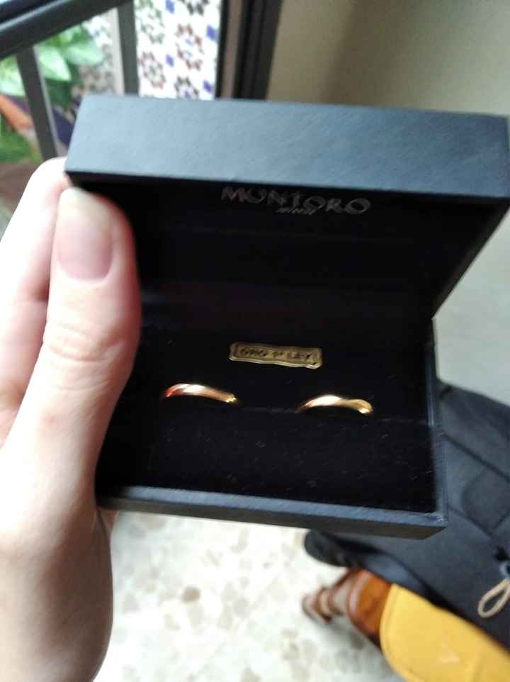Por fin tengo mis alianzas ya terminadas - 1
