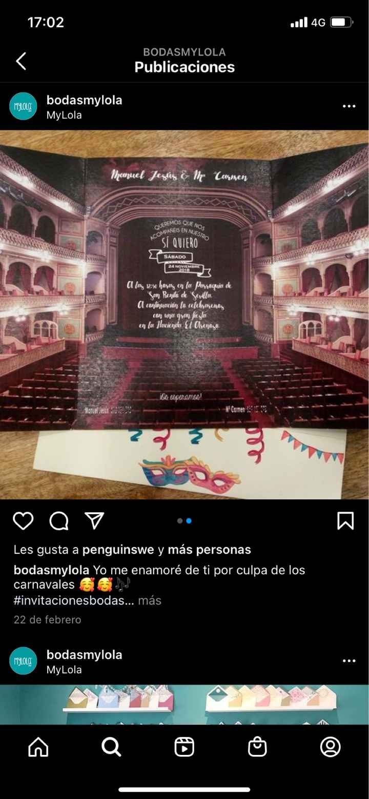 Invitaciones carnaval - 2