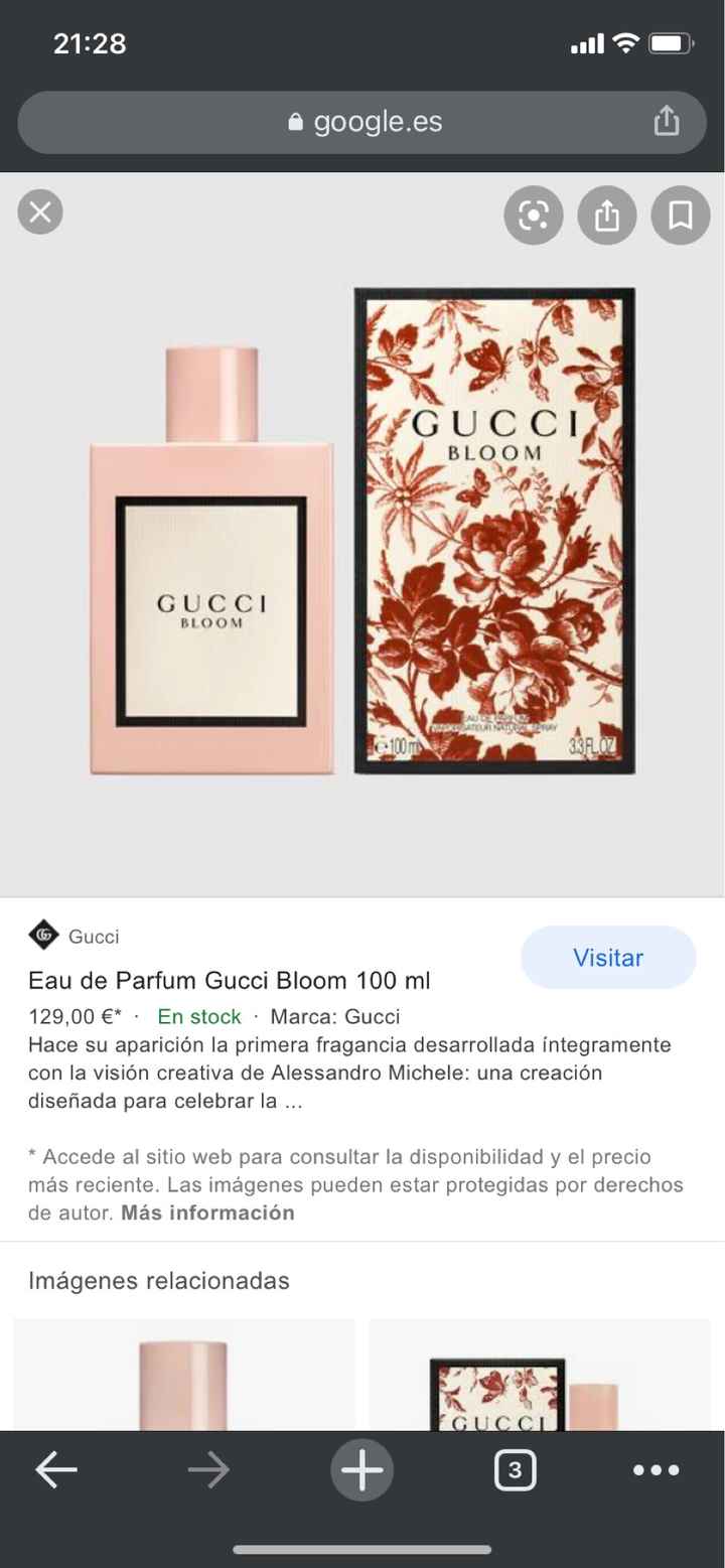 El reloj y perfume para mi novio - 1