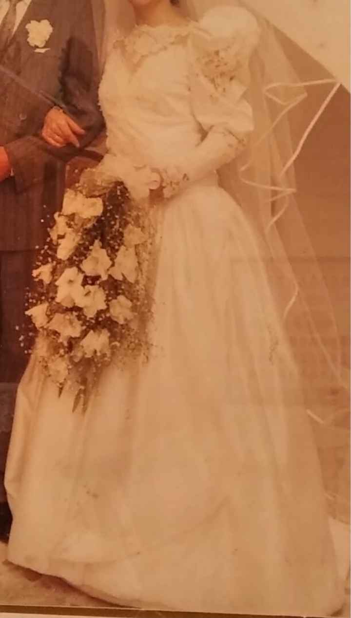 Transformación vestido de novia de mi madre - 1