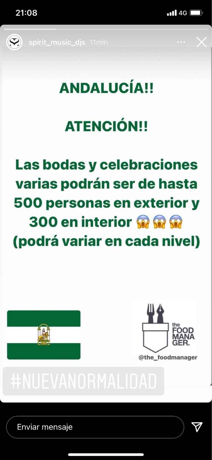 Nueva normalidad bodas Andalucia - 1