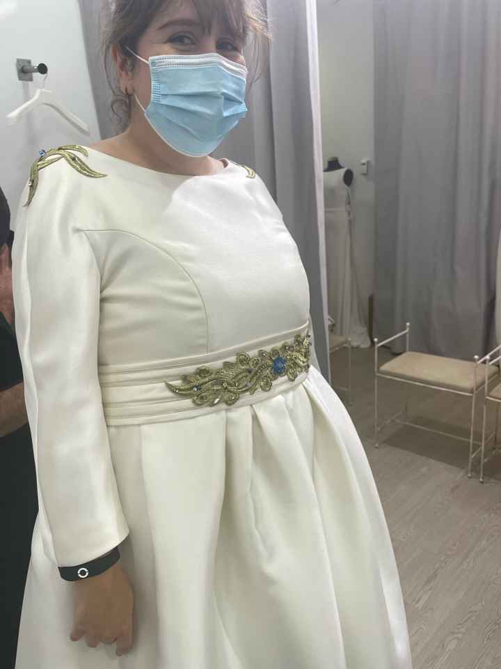 Prueba del vestido de novia superada con creces - 2