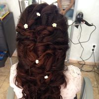 Novias con pelo rizado - 1