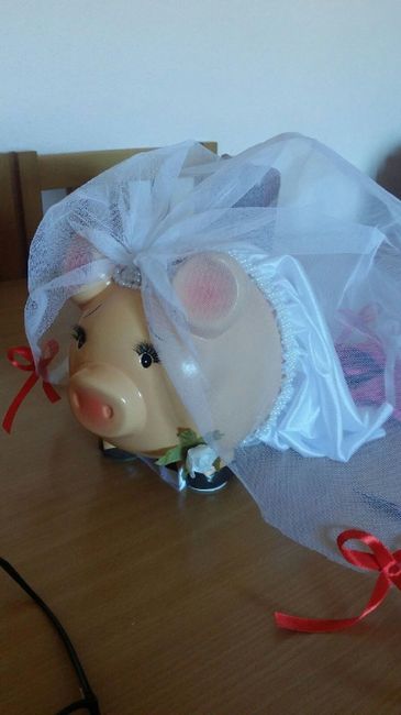 Nuestra hucha para el viaje de novios💲 - 2